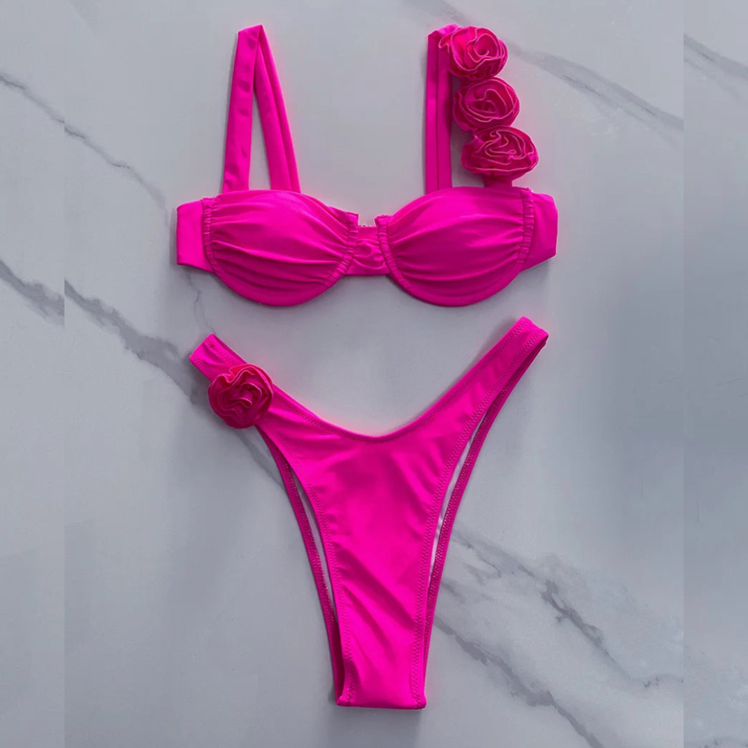 Nat's Flower Bikini