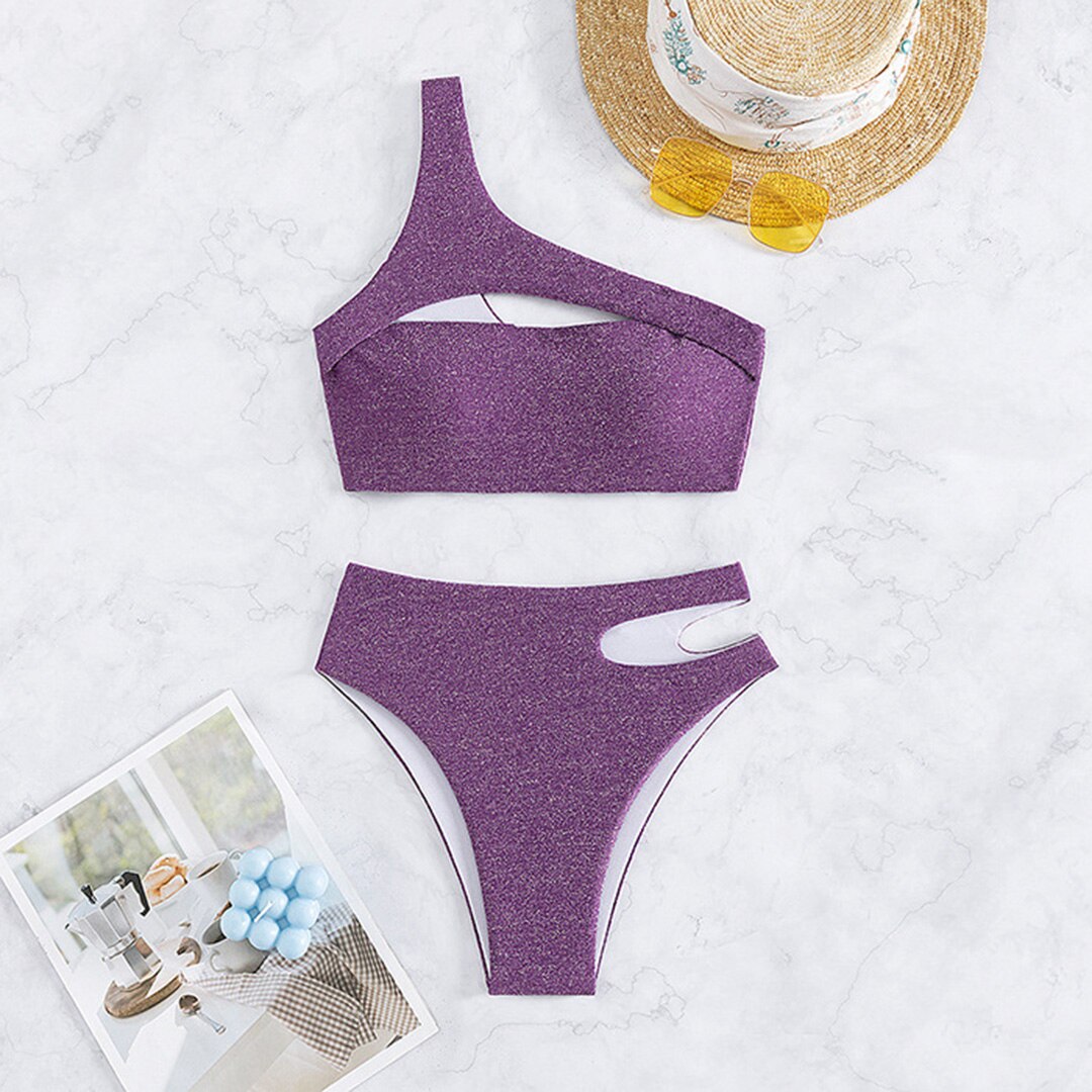 Uma's Cut Out Glitter Bikini