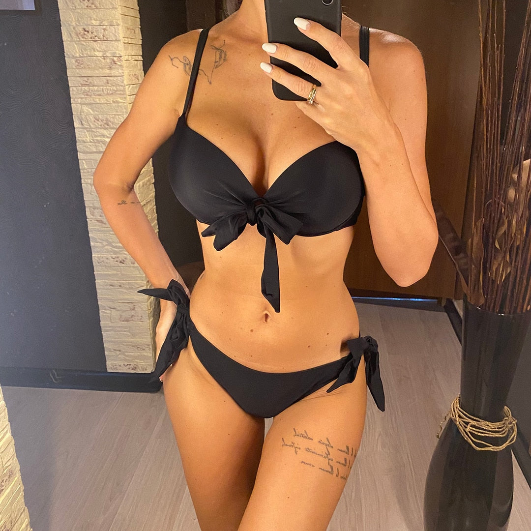 Nora's Knot Push Up Bikini