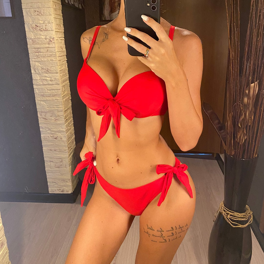 Nora's Knot Push Up Bikini