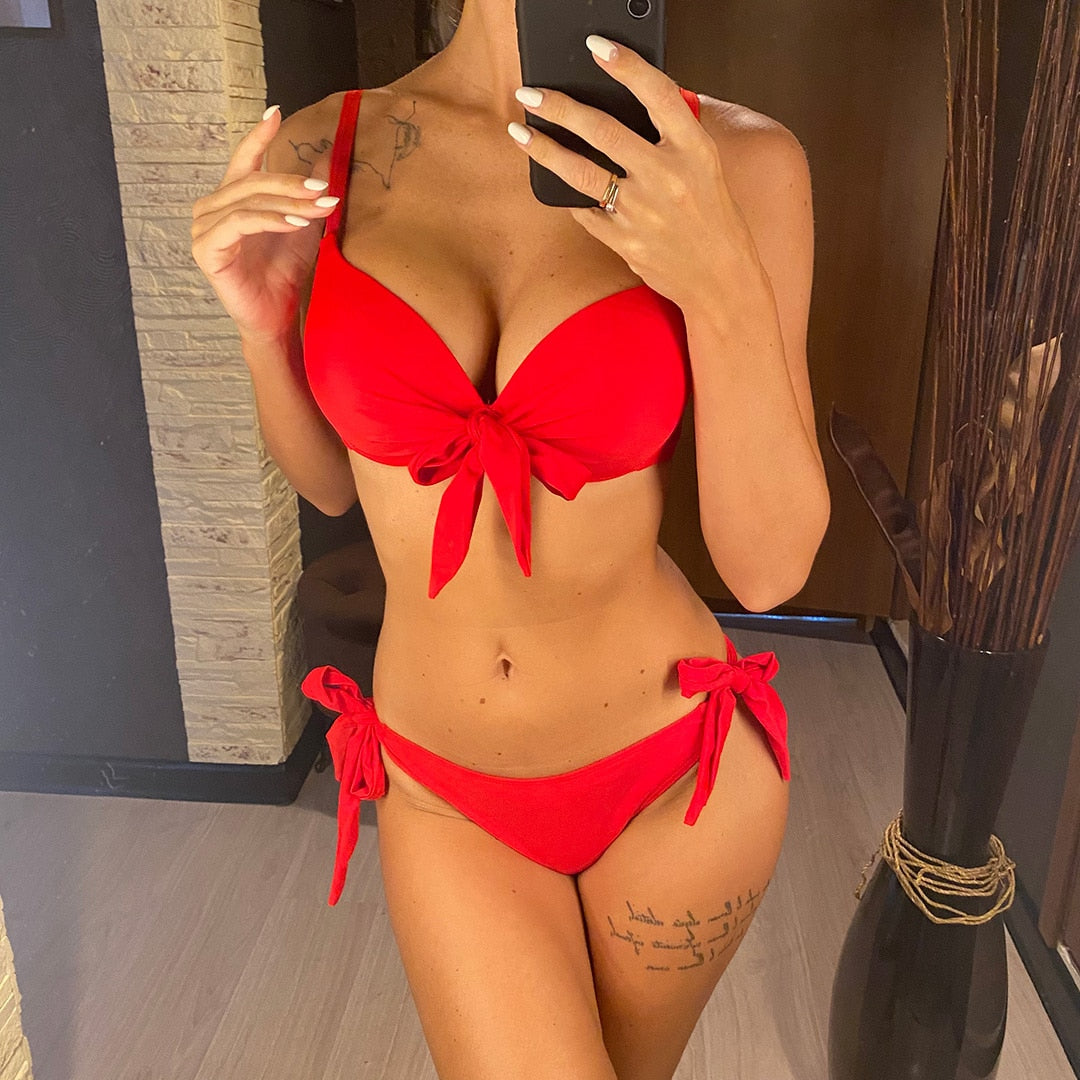 Nora's Knot Push Up Bikini