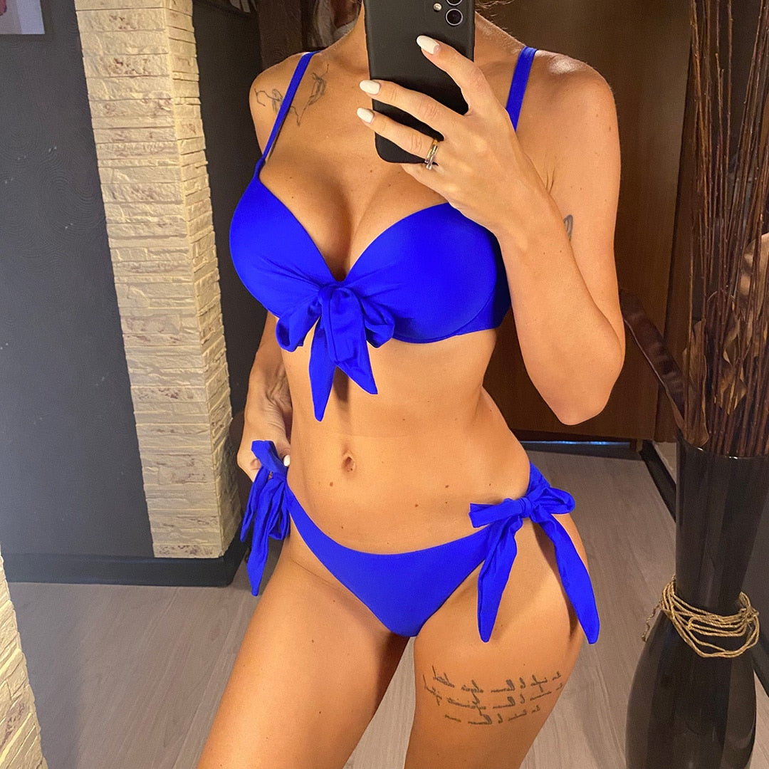 Nora's Knot Push Up Bikini