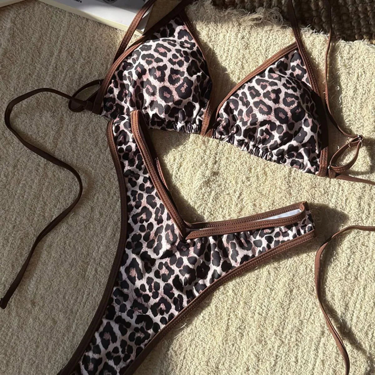 Camille's Leopard Bikini