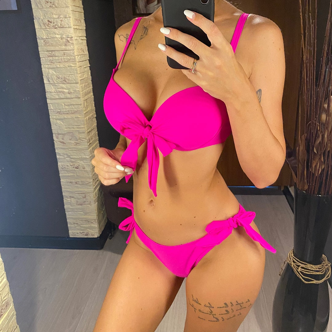 Nora's Knot Push Up Bikini