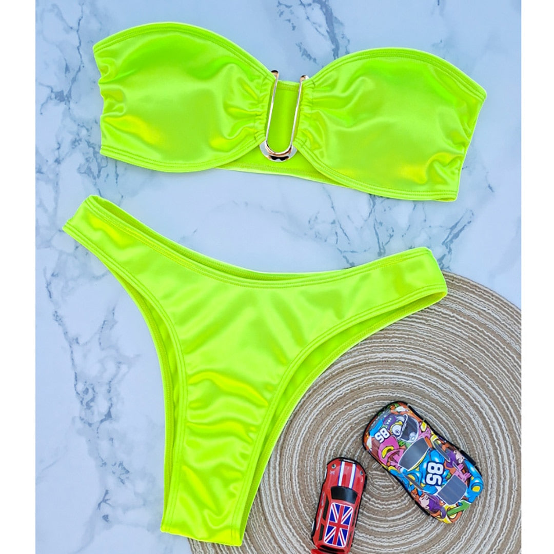 Carmela's Strapless Bikini