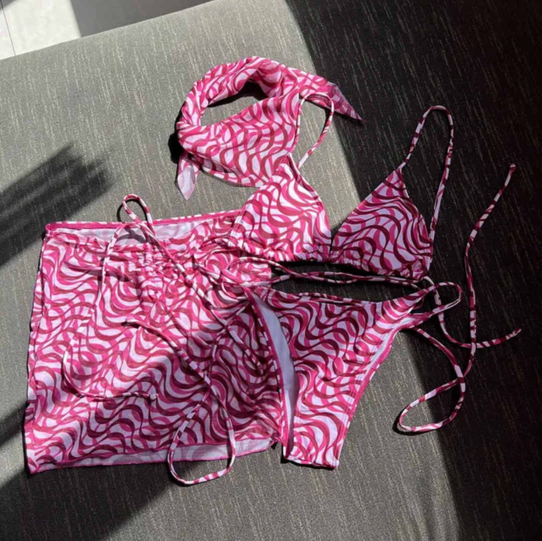 Kylie's Wave Bikini & Cover Up