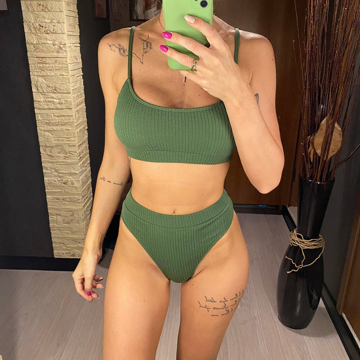 Olivia's High Waist Bikini