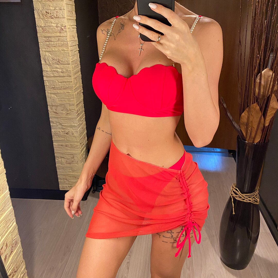 Ornella's Push Up Bikini & Cover Up