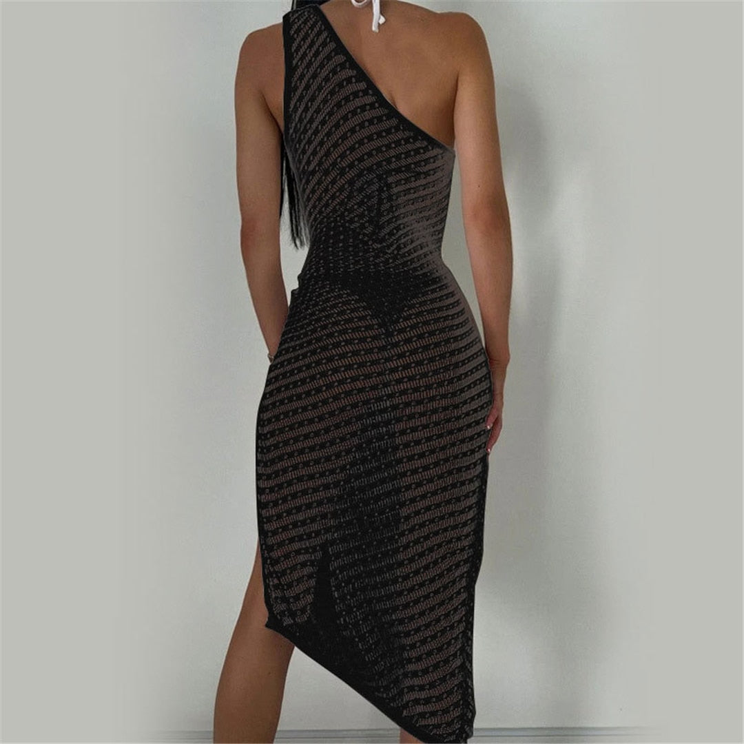 Juliet's Sexy One Shoulder Cover Up