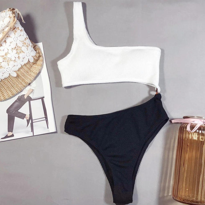Manuela's One Shoulder Monokini