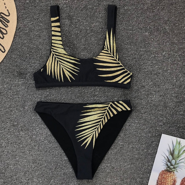 Katie's Palm Tree Bikini
