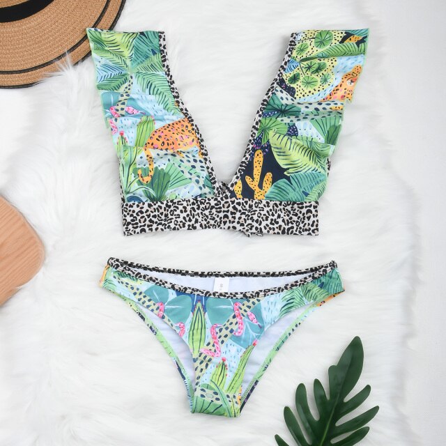 Rachel's Ruffle Bikini Set