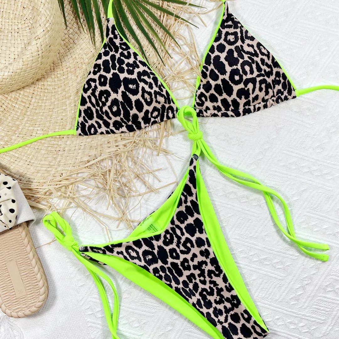 Heather's Leopard Bikini