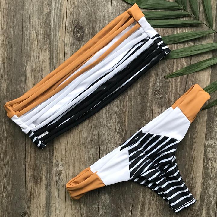 Melissa's Patchwork Bikini
