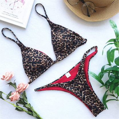 Polina's Leopard Brazilian Bikini