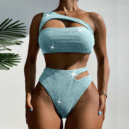 Uma's Cut Out Glitter Bikini