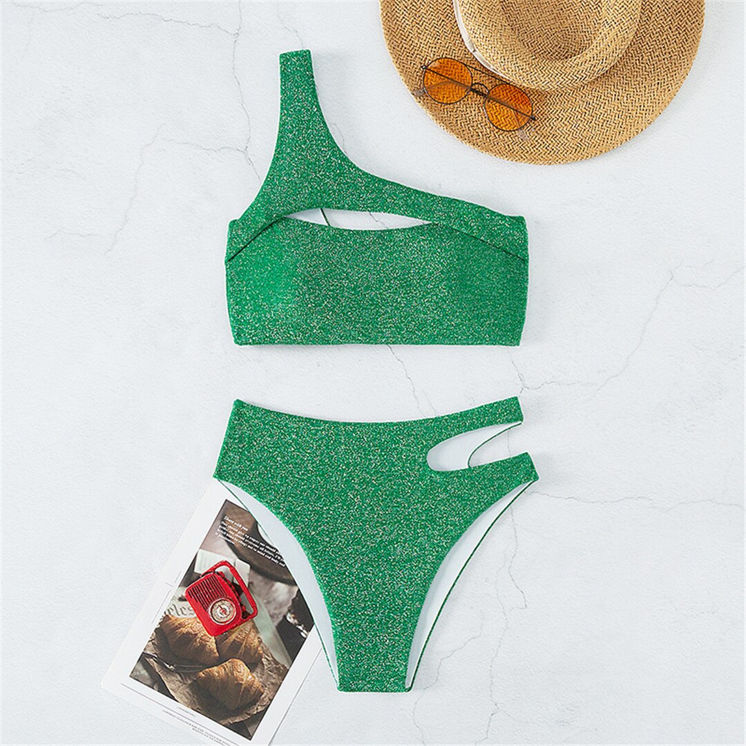 Uma's Cut Out Glitter Bikini