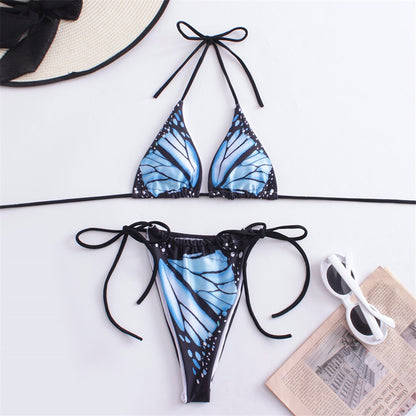 Margot's Butterfly Printed Bikini