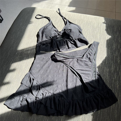Lila's Ruffle Bikini & Cover Up