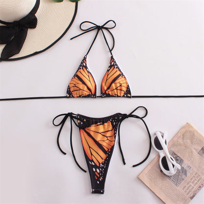 Margot's Butterfly Printed Bikini