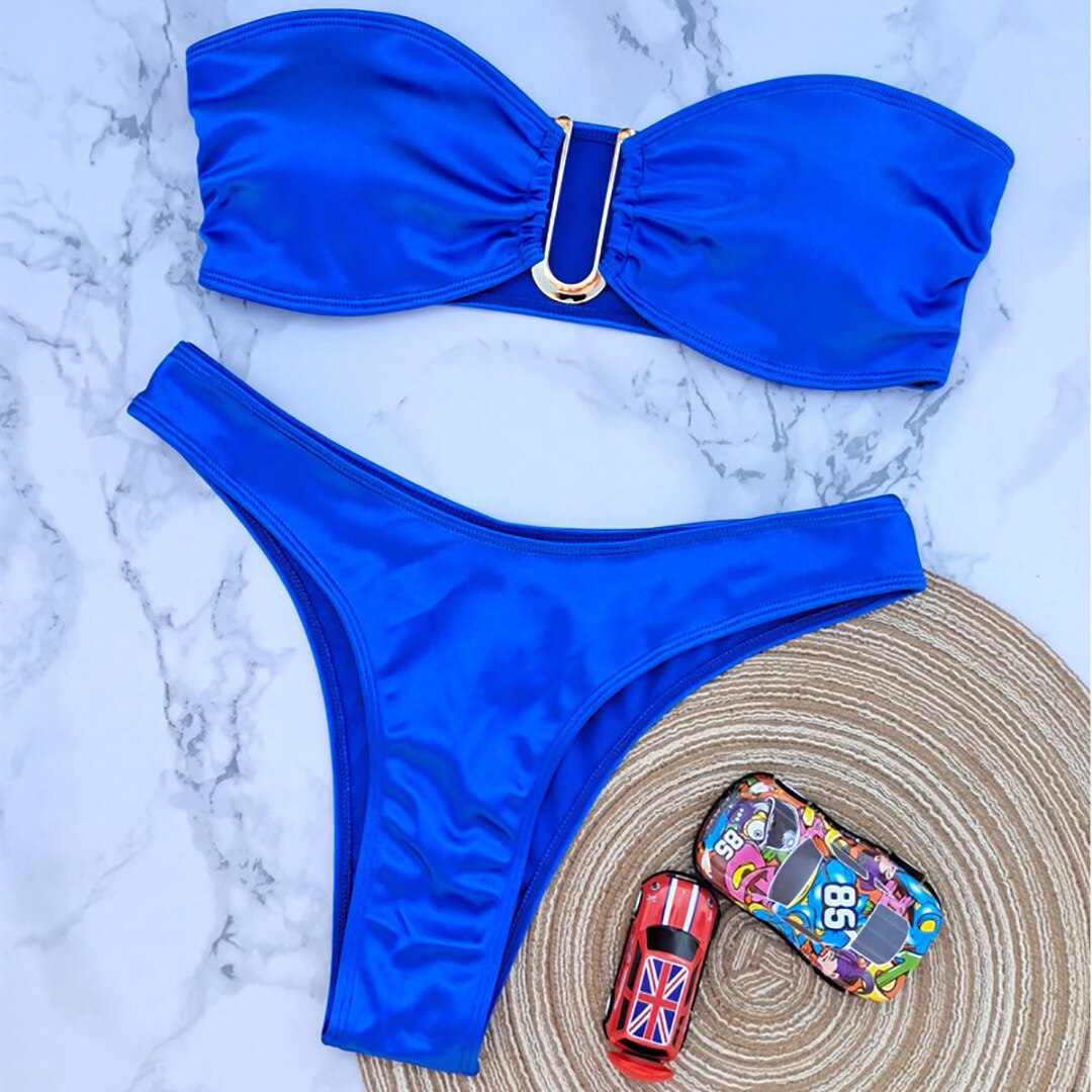 Carmela's Strapless Bikini