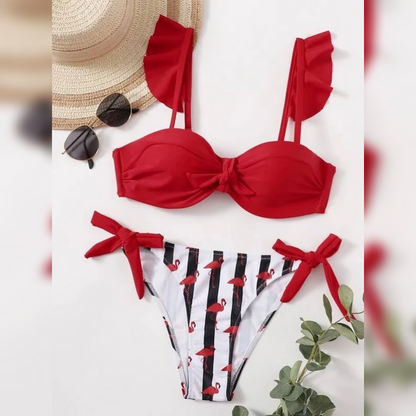 Diana's Striped Bikini