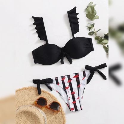 Diana's Striped Bikini